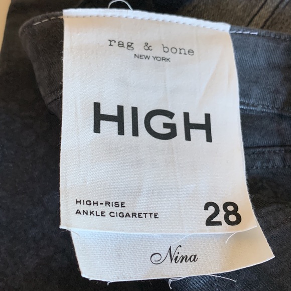 rag & bone Nina High-Rise Cigarette Jeans - Picture 12 of 14